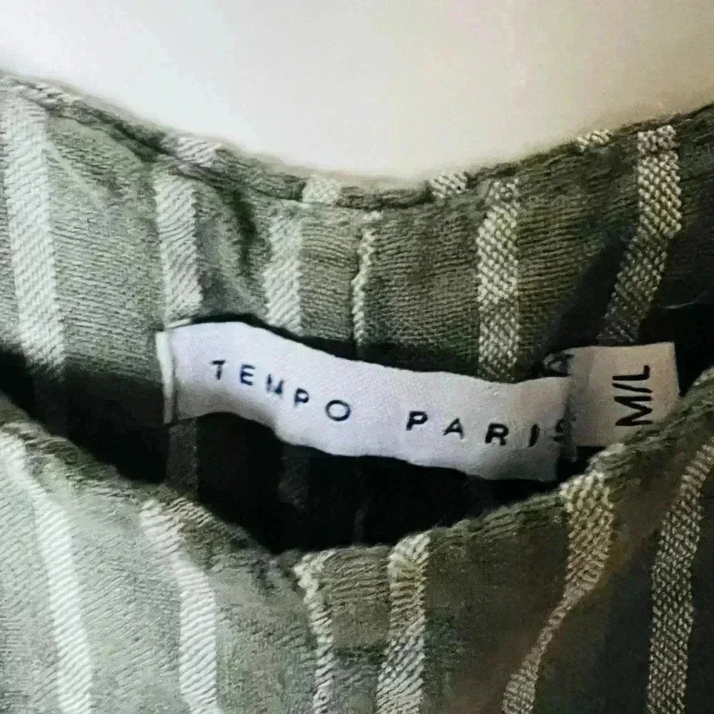 Tempo Paris 100% Italian Linen Romper Jumpsuit - Picture 5 of 8